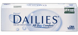 Lentile de contact Dailies - All Day Comfort Toric