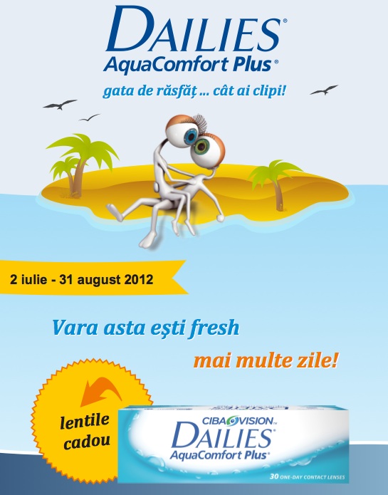 Promotie lentile de contact Dailies