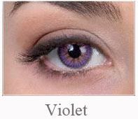 Lentile de contact pretty eyes, culoare violet